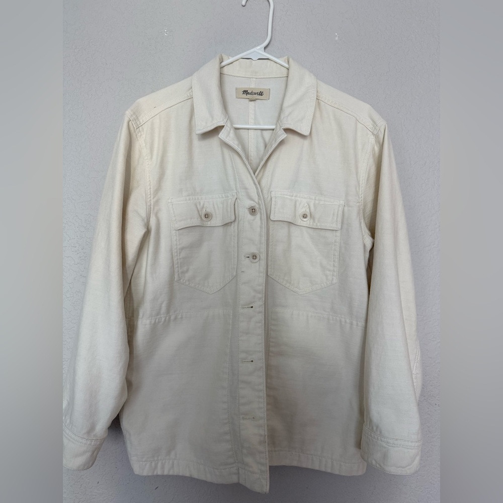 Madewell Off-White Denim Jacket